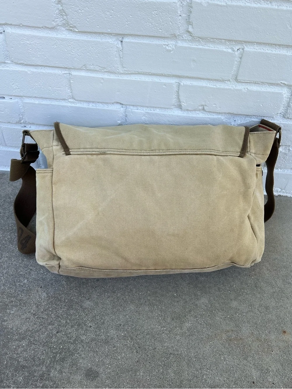 Old Navy Vintage Canvas Crossbody Satchel